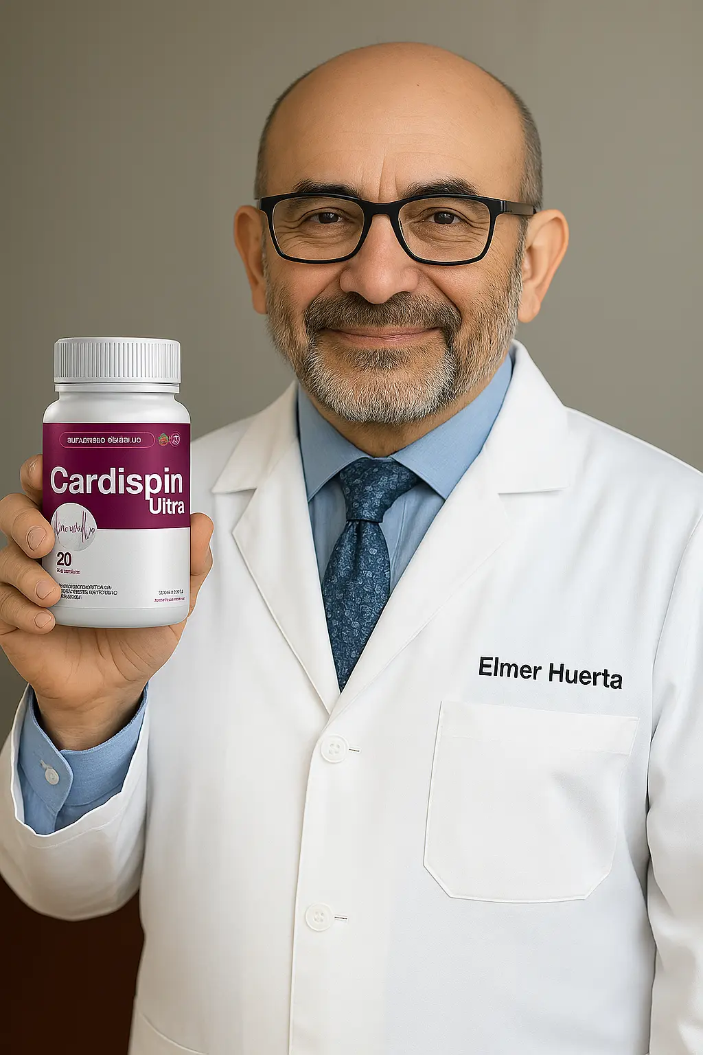 El Dr. Huerta con su hija